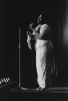 Ella Fitzgerald, London, 1963. Creator: Brian Foskett