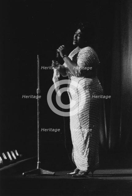 Ella Fitzgerald, London, 1963. Creator: Brian Foskett.