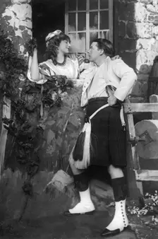 Ellaline Terriss and Seymour Hicks in The Gay Gordons, c1907