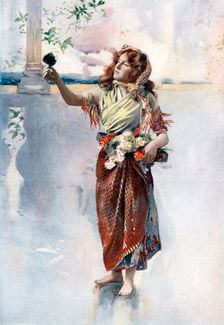 Ellaline Terriss in Bluebell in Fairyland c1902.Artist: Ellis & Walery
