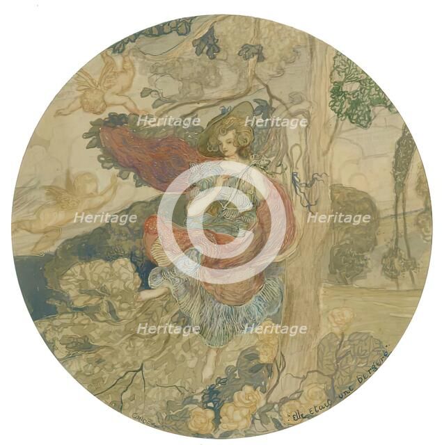 Elle etait une bergère. Creator: Charles Conder.