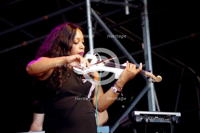 Ellen Blair, Love Supreme Jazz Festival, Glynde Place, East Sussex, 2014. Artist: Brian O'Connor.