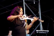 Ellen Blair, Love Supreme Jazz Festival, Glynde Place, East Sussex, 2014. Artist: Brian O'Connor