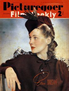 Ellen Drew (1915-2003), American actress, 1940