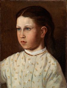 Ellen Edelfelt, 1876. Creator: Albert Edelfelt