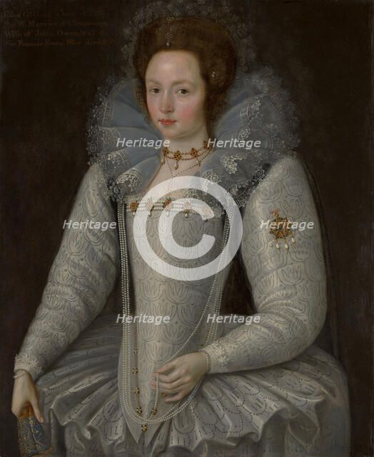 Ellen Maurice (1578-1626), 1597. Creator: Marcus Gheeraerts, the Younger.