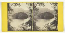 Ellen's Isle, Loch Katrine, Mid 19th century. Creator: George Washington Wilson