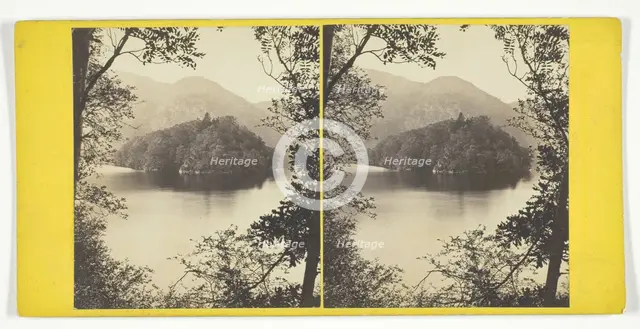 Ellen's Isle, Loch Katrine, Mid 19th century. Creator: George Washington Wilson.