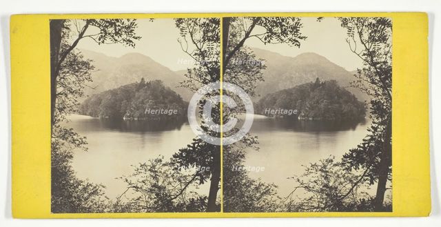 Ellen's Isle, Loch Katrine, Mid 19th century. Creator: George Washington Wilson.