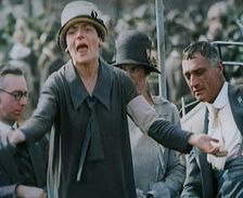 Ellen Wilkinson, Labour Politician Giving a Speech in Support of the General Strike, 1926. Creator: British Pathe Ltd