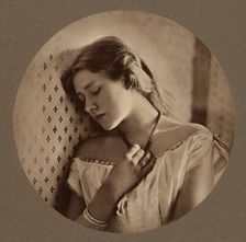 Ellen Terry at Age Sixteen, negative 1864; print about 1875. Creator: Julia Margaret Cameron