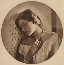 Ellen Terry, at the age of sixteen, 1864, printed ca. 1913. Creator: Julia Margaret Cameron