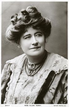 Ellen Terry, British actress, c1900s(?).Artist: Rotary Photo