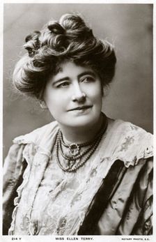 Ellen Terry, British actress, c1900s(?).Artist: Rotary Photo