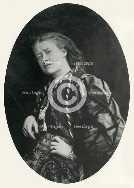 Ellen Terry, c1863, (1948). Creator: Lewis Carroll.