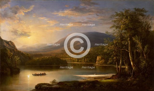 Ellen's Isle, Loch Katrine, 1871. Creator: Robert Seldon Duncanson.