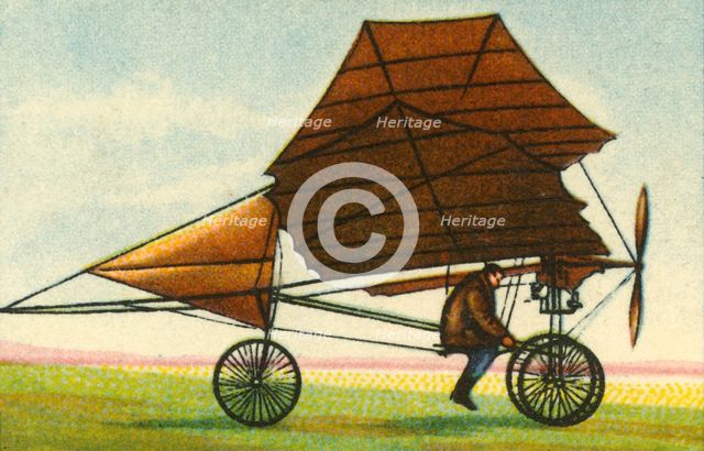 Ellehammer semi-biplane, 1906, (1932). Creator: Unknown.