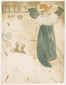 Elles: Frontispiece, 1896. Creator: Henri de Toulouse-Lautrec (French, 1864-1901)
