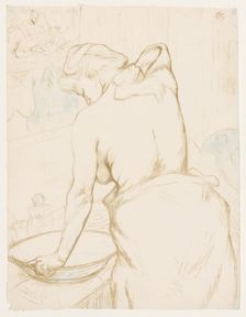 Elles: The Toilet, 1896. Creator: Henri de Toulouse-Lautrec (French, 1864-1901)