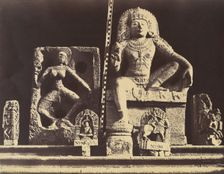 Elliot Marbles and Other Sculpture from the Central Museum Madras: Group 26, May-June 1858. Creator: Captain Linnaeus Tripe