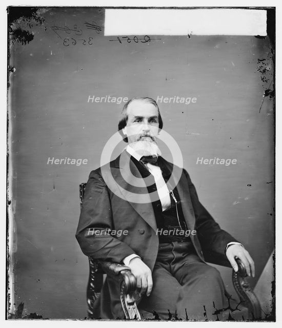 Elliott Muse Braxton of Virginia, between 1860 and 1875. Creator: Unknown.
