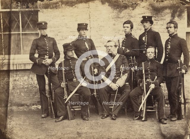 Elliott's Term, The Old Cadets, 1859. Creator: Unknown.