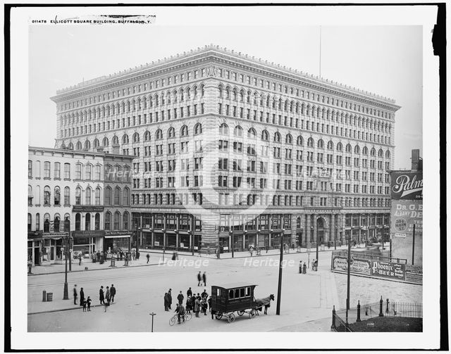 Ellicott Square Building, Buffalo, N.Y., c1900. Creator: Unknown.