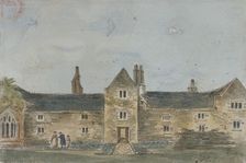 Ellis Davy's Almshouses, Croydon, Surrey, c1800. Artist: John Hassell