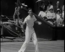 Ellsworth Vines Playing Tennis, 1930s. Creator: British Pathe Ltd