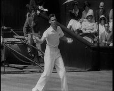 Ellsworth Vines Playing Tennis, 1930s. Creator: British Pathe Ltd