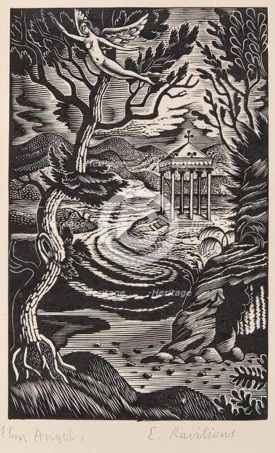 Elm Angel, 1930. Creator: Eric Ravilious.
