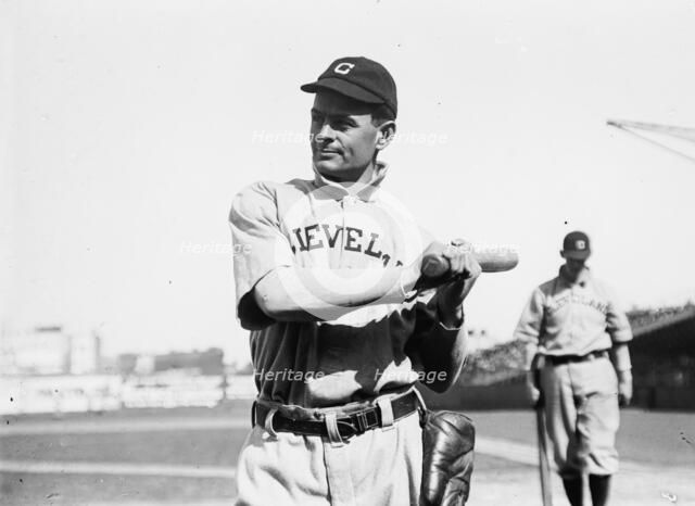 Elmer Flick, Cleveland, AL (baseball), 1910. Creator: Bain News Service.