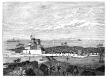 Elmina, Gold Coast, West Africa, c1890