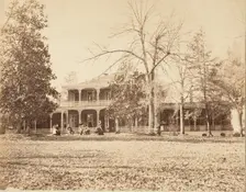 Elms Court, Natchez, Mississippi, Residence of the Honorable A. P. Merrill, 1850s. Creator: Unknown