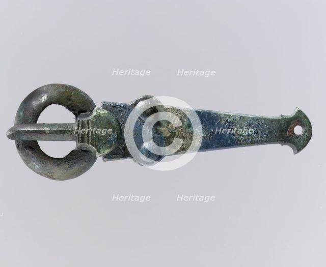 Elongated Buckle, Langobardic or Frankish, 7th century (?). Creator: Unknown.