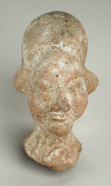 Elongated Female Head, 5th-6th century. Creator: Unknown