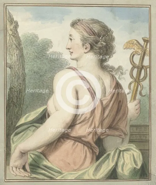 Eloquence, 1747. Creator: Louis Fabritius Dubourg.