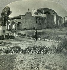 Eloquent Testimony to Zeal of Early Spanish Missionaries - Mission of San Juan Capistrano, Calif. Creator: Unknown