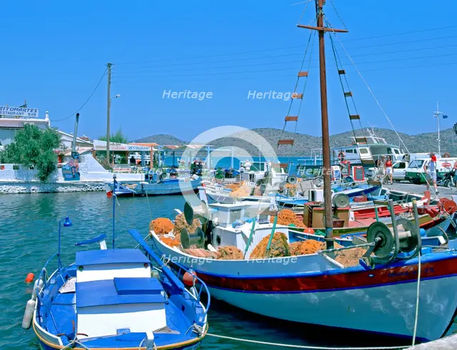 Elounda, Crete, Greece. Creator: Peter Thompson.