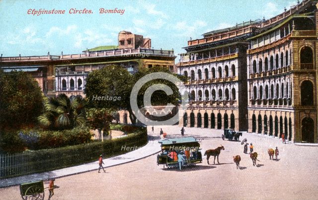 Elphinstone Circles, Bombay, India, early 20th century. Artist: Unknown