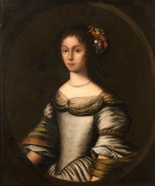 Elsa Cruus of Edeby, 1631-1716, married to Krister Bonde, c17th century. Creator: Anon