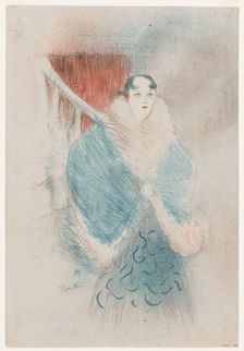 Elsa, Dite la Viennoise, 1897. Creator: Henri de Toulouse-Lautrec (French, 1864-1901)