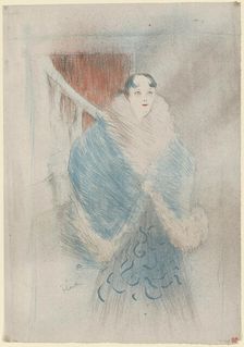 Elsa, dite la Viennoise, 1897. Creator: Toulouse-Lautrec, Henri, de (1864-1901)