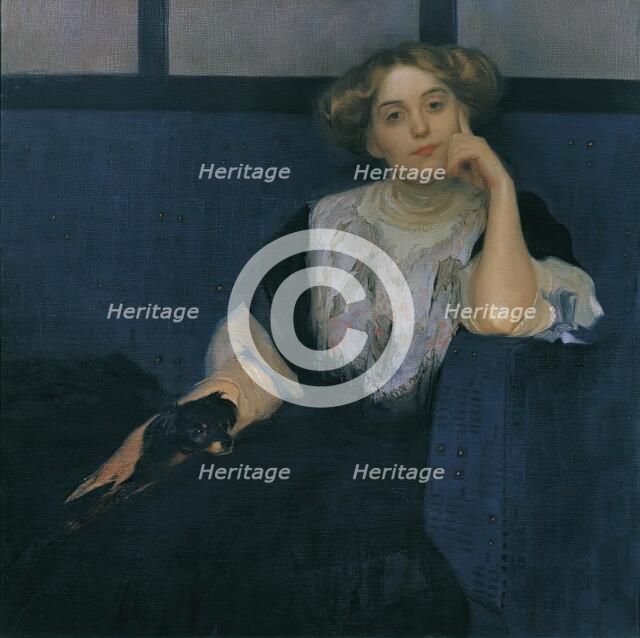 Elsa Galafres, 1908. Creator: Otto Friedrich.