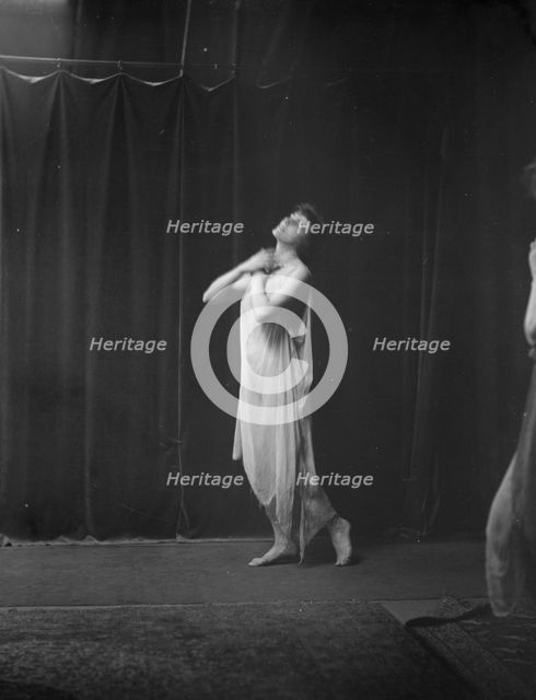 Elsie Dufour dancer, between 1918 and 1920. Creator: Arnold Genthe.