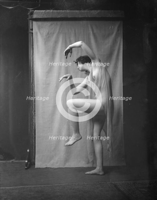 Elsie Dufour dancer, between 1918 and 1920. Creator: Arnold Genthe.