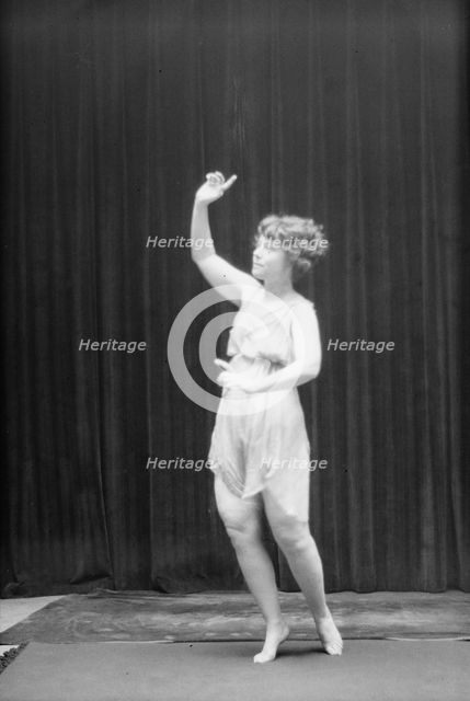 Elsie Dufour dancer, between 1918 and 1920? Creator: Arnold Genthe.