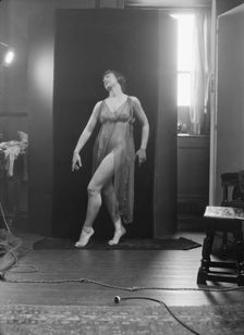 Elsie Dufour dancer, between 1918 and 1920? Creator: Arnold Genthe