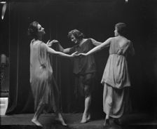 Elsie Dufour dancers, between 1918 and 1920. Creator: Arnold Genthe