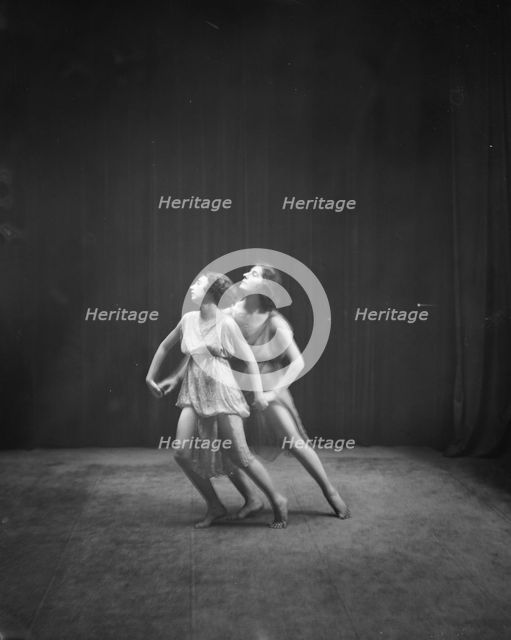 Elsie Dufour dancers, between 1918 and 1920. Creator: Arnold Genthe.